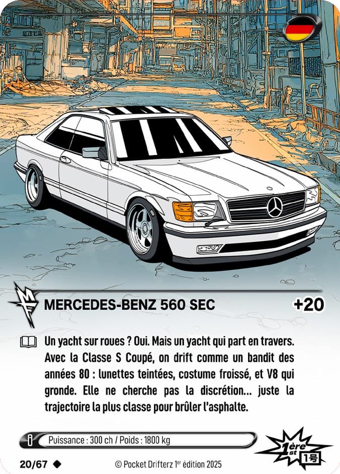 MERCEDES 560 SEC